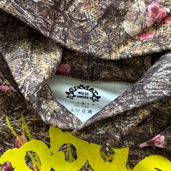 Sp5der OG Web Hoodie 'Real Tree' Camo - Picture 2 of 9